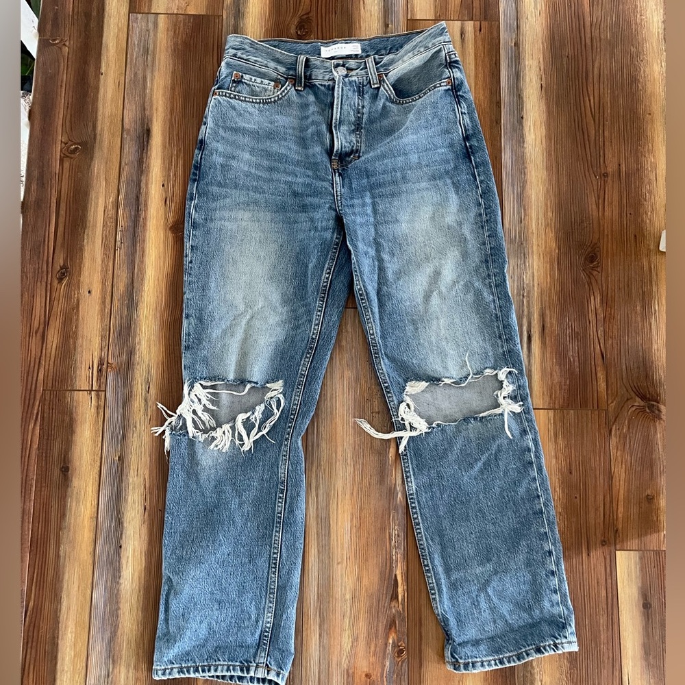 Top Shop dad jeans size 25